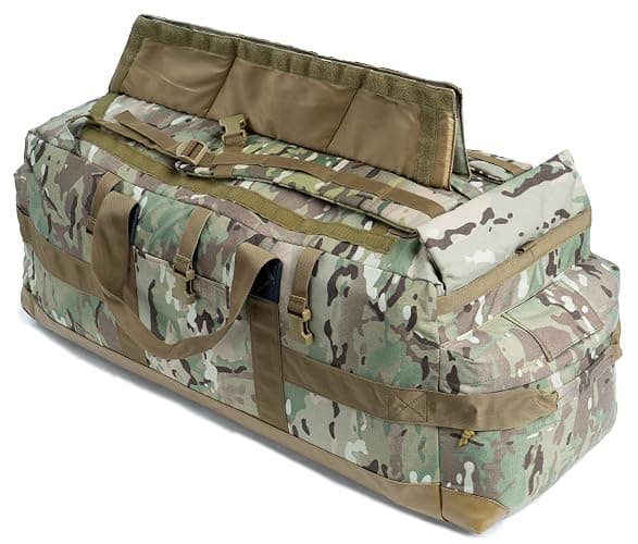 Backferry Large Military Duffle Bag Backpack Tactical Field Gear Equipment Duffel Bag Army Deployment Bag 85L - Image 1
