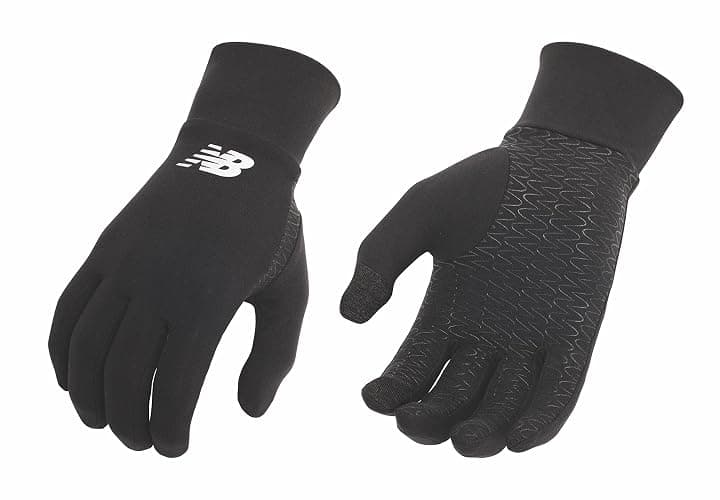 New Balance Lightweight Touchscreen Warm Running Gloves, Anti Slip Men's and Women's Cool Weather Gloves - Image 1