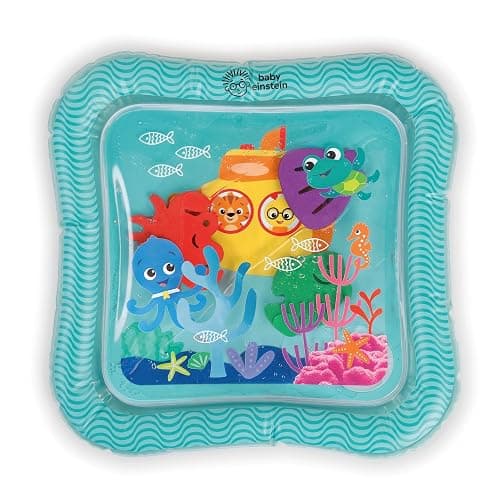 Baby Einstein, Tappetino d'acqua Sensory Splash Ocean Explorers, per giocare a pancia in giù o da seduti, 0-36 mesi - Image 1
