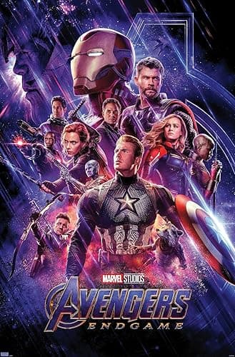 Trends International 24X36 Marvel: Avengers: Endgame - One Sheet Wall Poster, 24" x 36", Premium Unframed Version - Image 1
