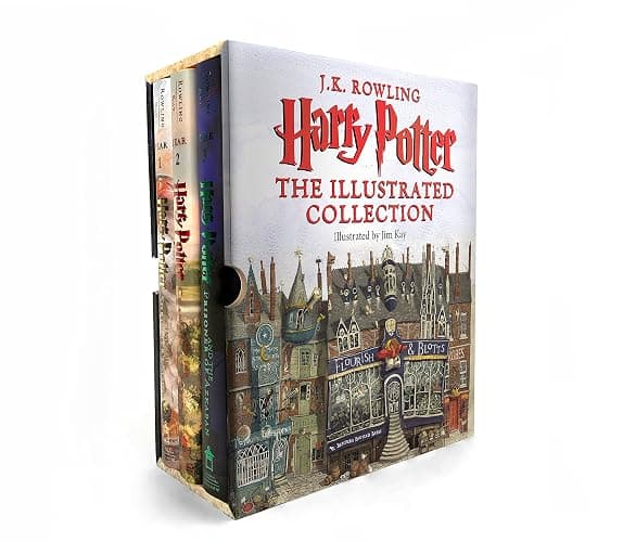 Harry Potter: The Illustrated Collection (Books 1-3 Boxed Set) - Image 1