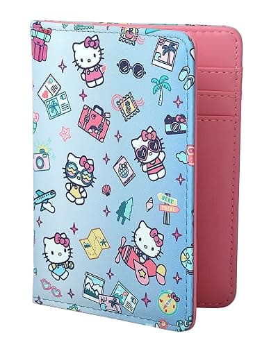 Hello Kitty Passport Holder for Travel Official License, Cute Passport Cover, Sanrio Gifts - Image 1