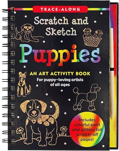 Scratch & Sketch Puppies (Trace Along) - Image 1
