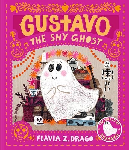 Gustavo, the Shy Ghost: (A Halloween Picture Book Celebrating Friendship, Courage, and Cultural Traditions - For Toddlers, Preschoolers, and 1-2 Graders) (The World of Gustavo) - Image 1