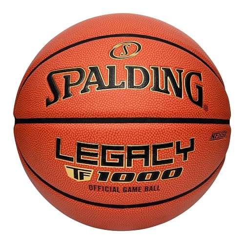Spalding Legacy TF-1000 Indoor Game Basketballs, Moisture Wicking Microfiber Composite Cover, High School & College Approved - Image 1