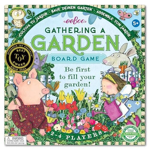 eeBoo: Gathering a Garden Board Game, Educational Games and Activities That Cultivate Conversation, Socialization, and Skill-Building, Perfect for Ages 5 and up - Image 1
