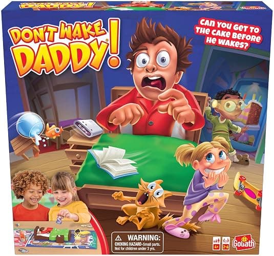 Goliath Don't Wake Daddy Board Game | Surprise Action Game for Kids | 2-6 Players, Ages 4+ - Image 1