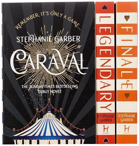 Caraval Series Complete Trilogy Collection 3 Books Set by Stephanie Garber (Caraval, Legendary & Finale) - Image 1