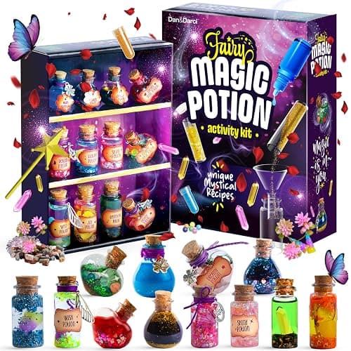 Fairy Magic Potion Kit for Kids - Magical Workshop Craft Kits - Girls Gifts | Birthday Gifts for Girls - 6 7 8 9 10 Year Old Girl Gift Ideas - Toys for 8-10 7-8 - Arts and Crafts for Kid Ages 6-8 Years - Image 1