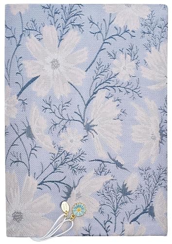 BLBMH Book Covers for Paperbacks Fit for 5.5x8.5 inch Adjustable BookCover for Women Soft Cloth Protector for Notebook Journal Book Lovers Gifts - Daisy 8.5in - Image 1