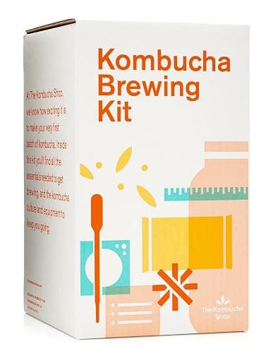 The Kombucha Shop Organic Kombucha Starter Kit - 1 Gallon Brewing Kit Includes All The Essentials Required for Brewing Kombucha At Home - Image 1