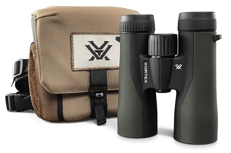 Vortex Optics Crossfire HD 10x42 Binoculars - HD Optical System, Tripod Adaptable, Rubber Armor, Waterproof, Fogproof, Shockproof, Included GlassPak - Unlimited, Unconditional Warranty - Image 1