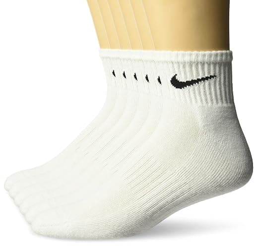 Nike womens Performance Cushion Quarter Socks With Band (6 Pairs) - Image 1