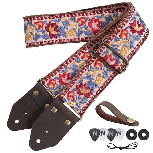 GUITAR STRAPS THAT LOOK LIKE CARPETS T.T - Image 1