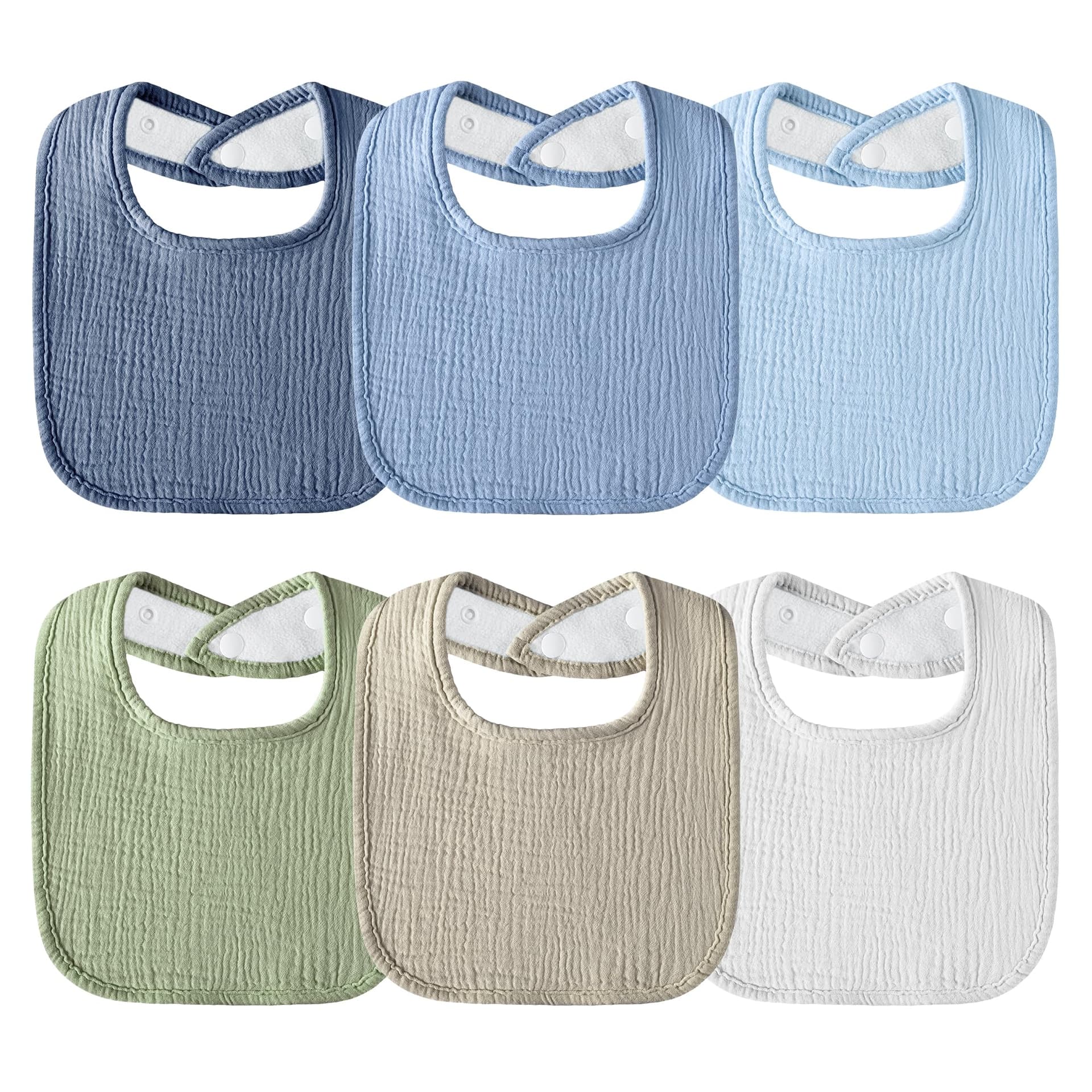 Muslin Baby Bibs - Image 1