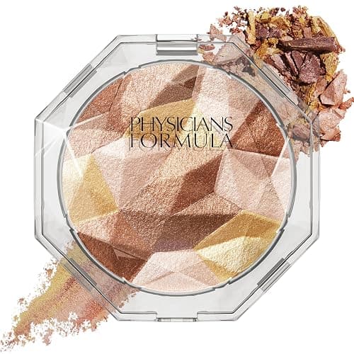Physicians Formula Mineral Wear Diamond Dust, Vitamin E Mineral Weightless Powder and Serum Hybrid, Warm Radiant Finish, Vegan, Talc-Free, Cruelty-Free - Luminous Bronzer - Image 1