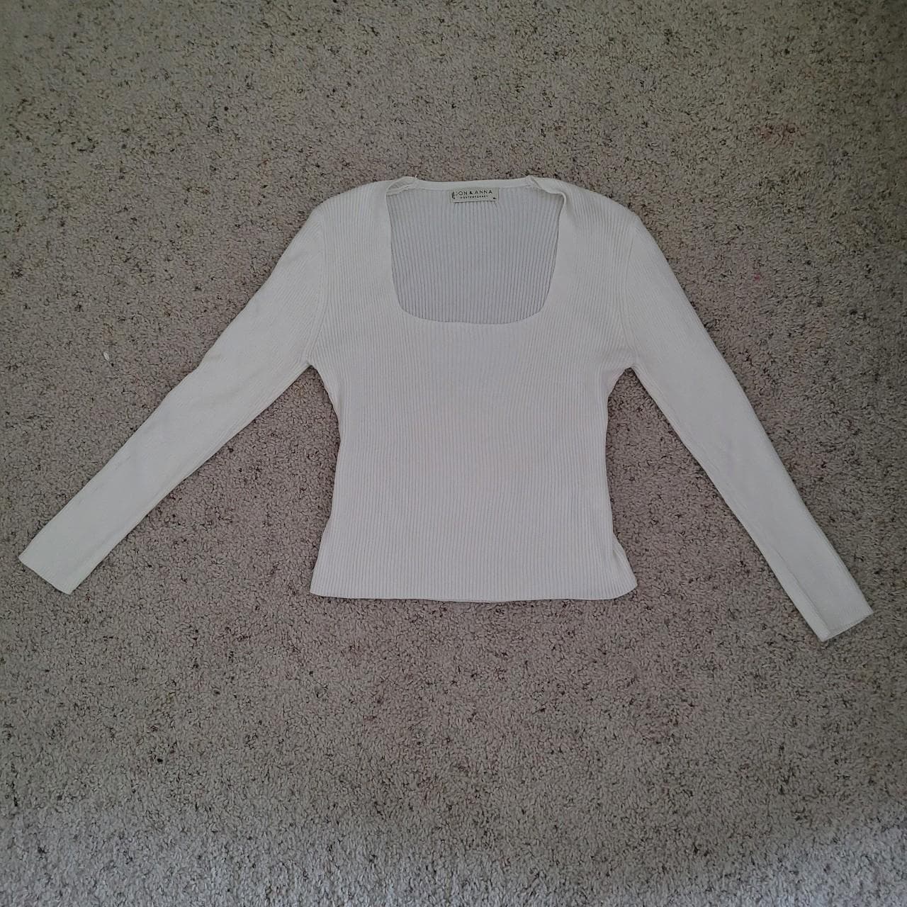 xl coquette downtown girl shirt, has waffle knit... - Image 1