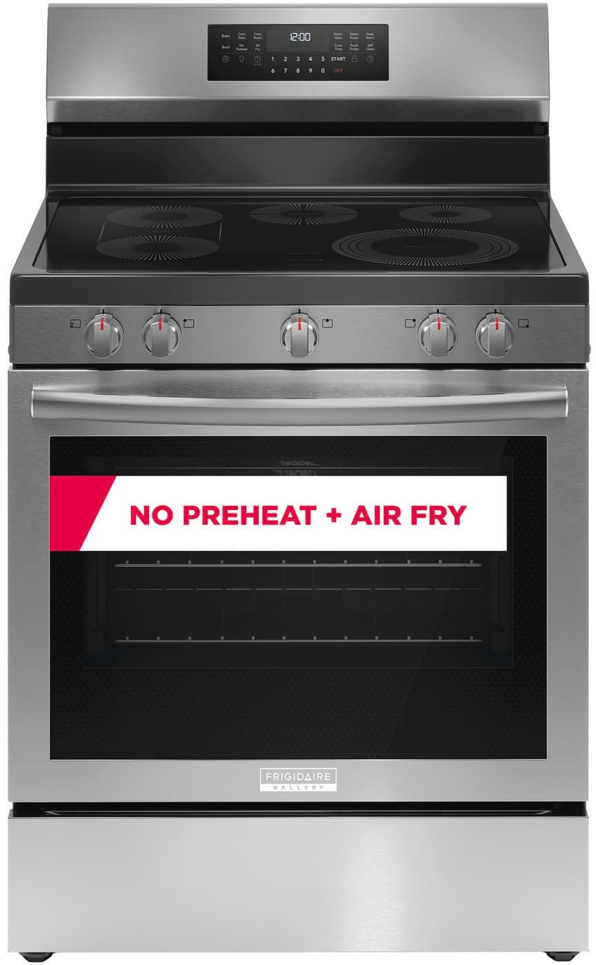 30" Electric Range with Air Fry