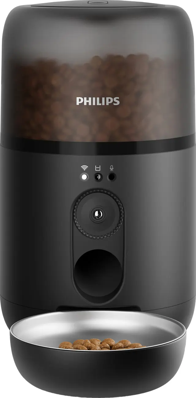Philips Pet Series Smart foderautomat med kamera PAW5320/02 (svart) - Image 1