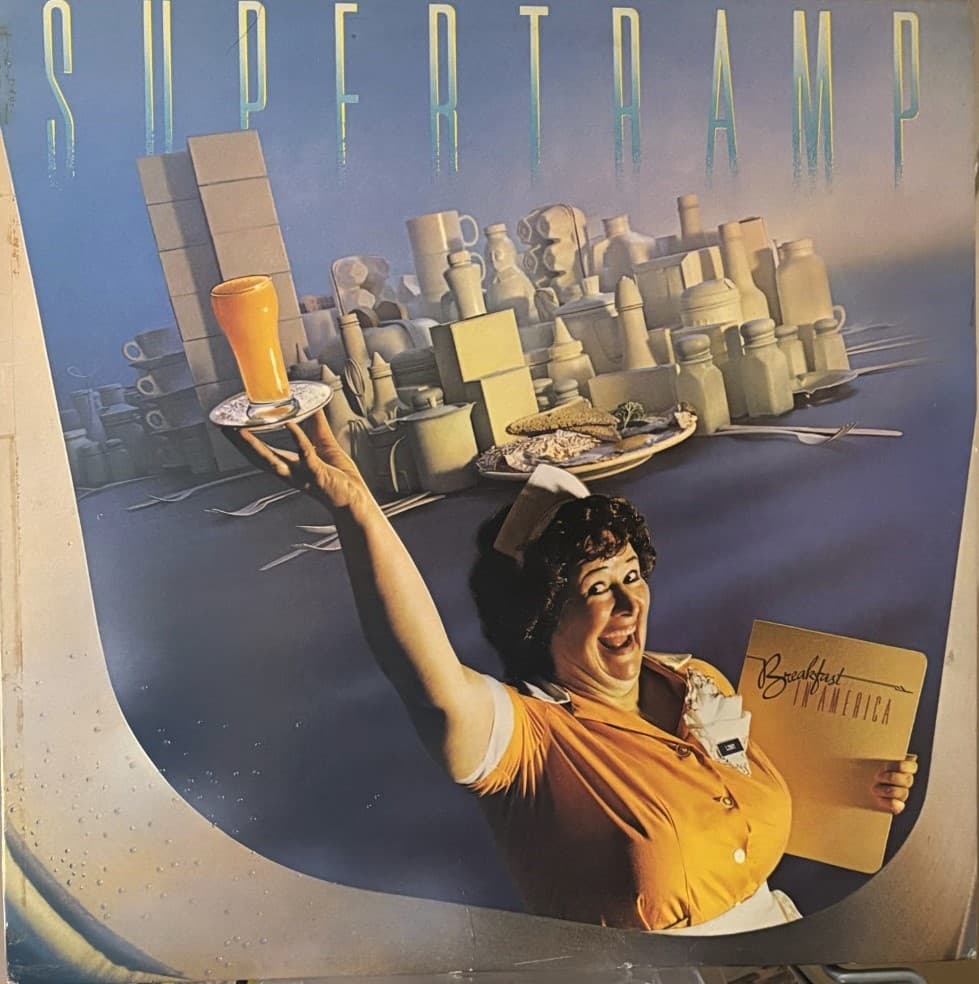 Supertramp - Breakfast In America (Vinyl LP, with Breakfast Menu - Canadian Pressing) - Record Cellar Canada - Image 1