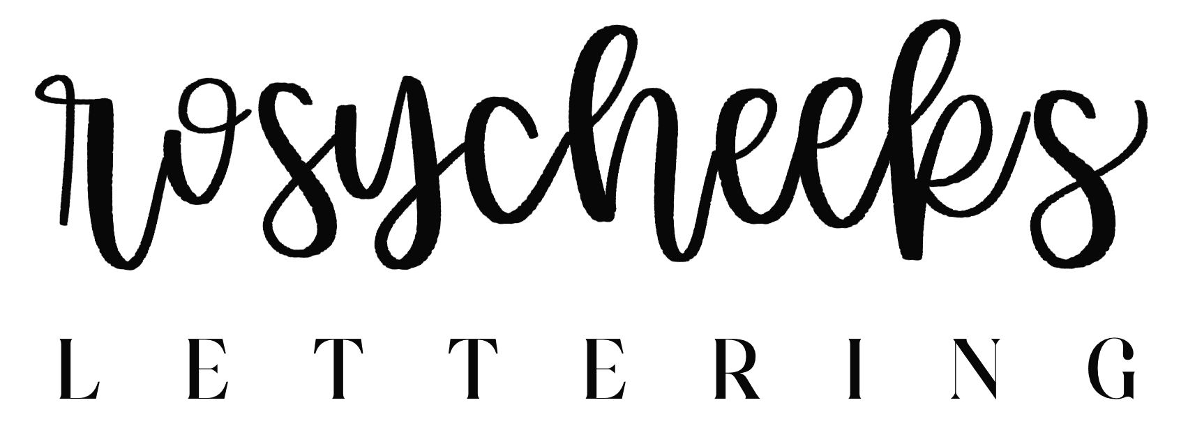 Custom Painted Bible - Rosycheeks Lettering - Image 1