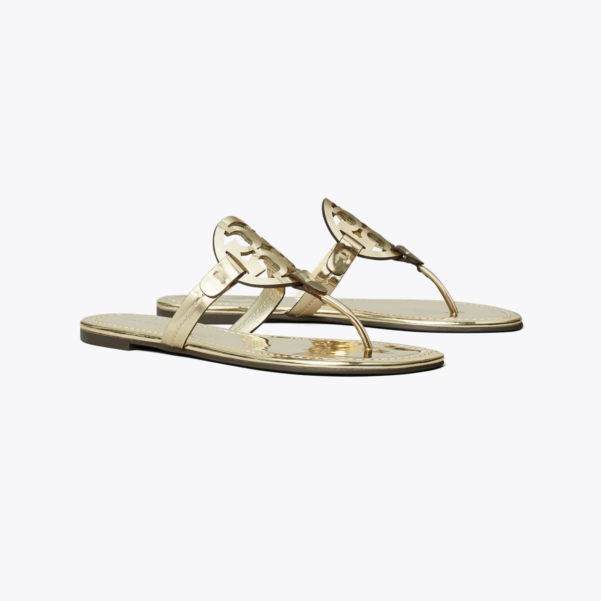 Miller Metallic Sandal in metallic, size 8.5 - Image 1