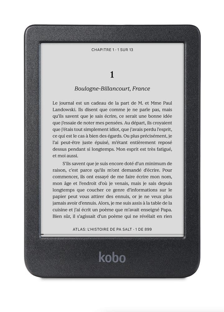 Liseuse numérique Kobo by Fnac Clara BW 6" 16 Go Noir - Image 1