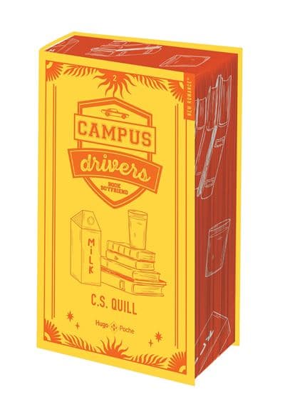 Campus Drivers - ed.poche collector : Campus drivers Tome 2 - Relié jaspage - Image 1