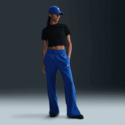 Nike Sportswear Phoenix Fleece Women's High-Waisted Wide-Leg Sweatpants - Image 1