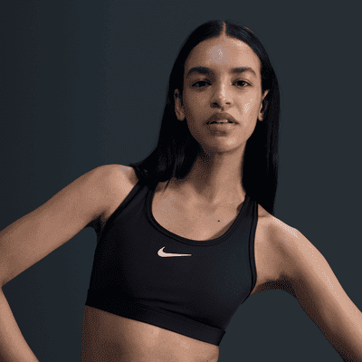 Nike Swoosh Medium Support Women's Padded Sports Bra - Image 1