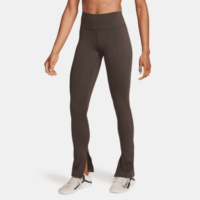Nike One Women's High-Waisted Full-Length Split-Hem Leggings - Image 1