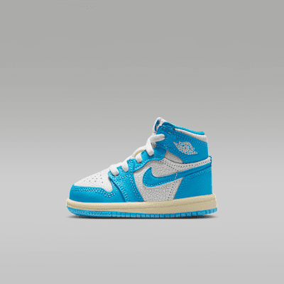 Jordan 1 Retro High OG "UNC Reimagined" Baby/Toddler Shoes - Image 1