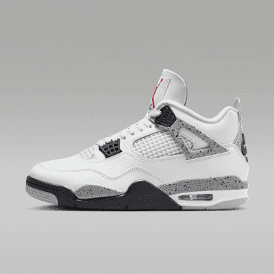 Air Jordan 4 Retro "White Cement" Men's Shoes - Image 1