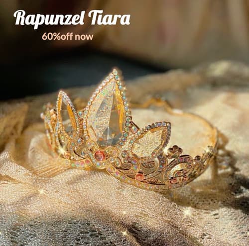 Secret Honey Tangled Rapunzel tiara - Image 1