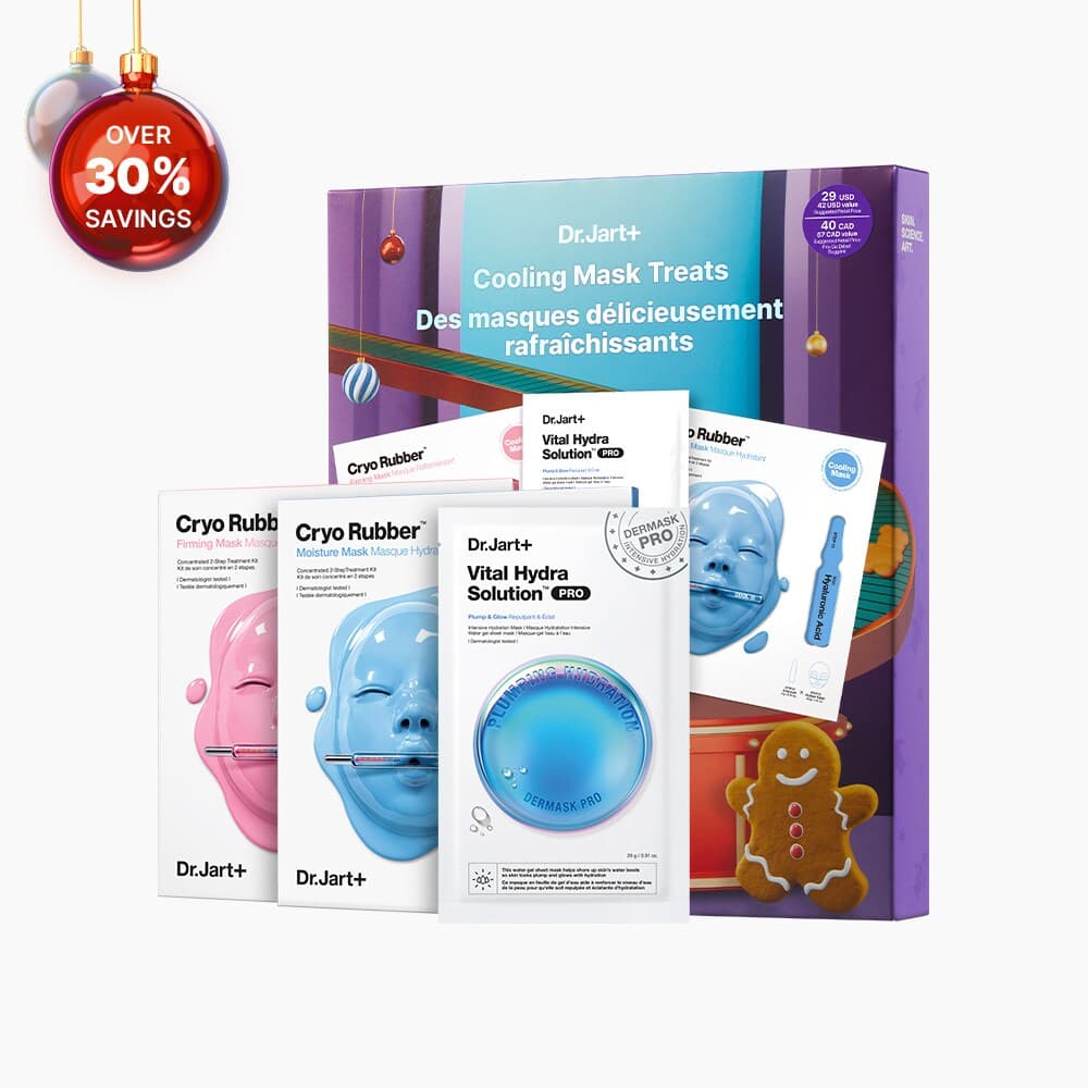 Cooling Mask Treats Gift Set with Cryo Rubber™ Sheet Masks - Image 1