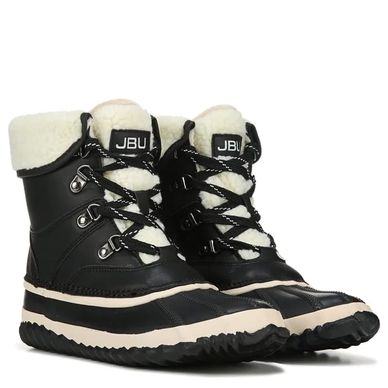 Jbu Women's Lizzy Waterproof Duck Boots (Black) - Size 9.5 M - Image 1