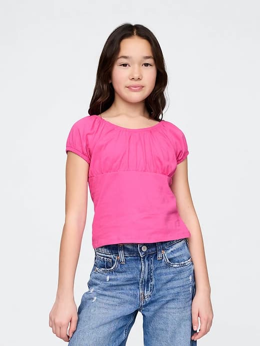 Kids Scoop Neck Top - Image 1