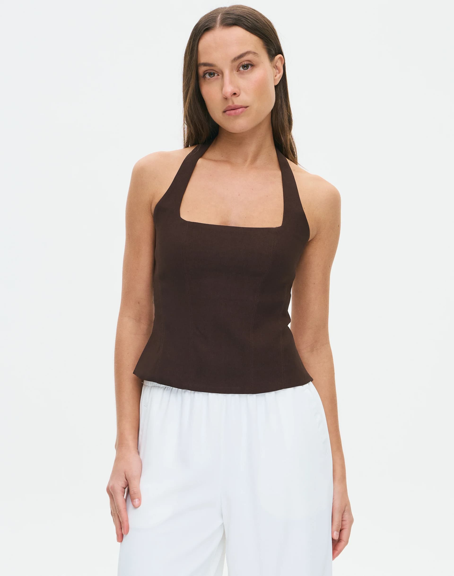 Tailored Halter Top - Image 1
