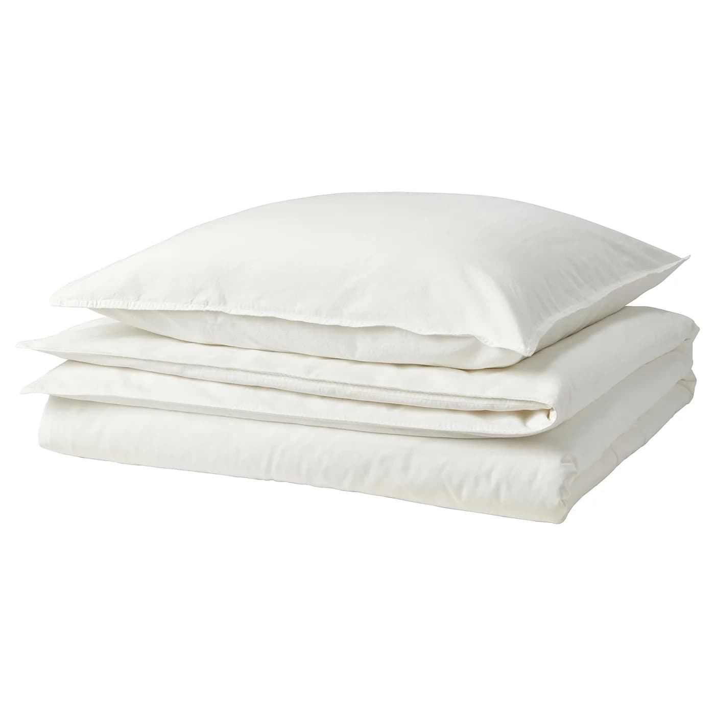 ÄNGSLILJA Bettwäsche-Set, 2-teilig - weiß 155x220/80x80 cm - Image 1