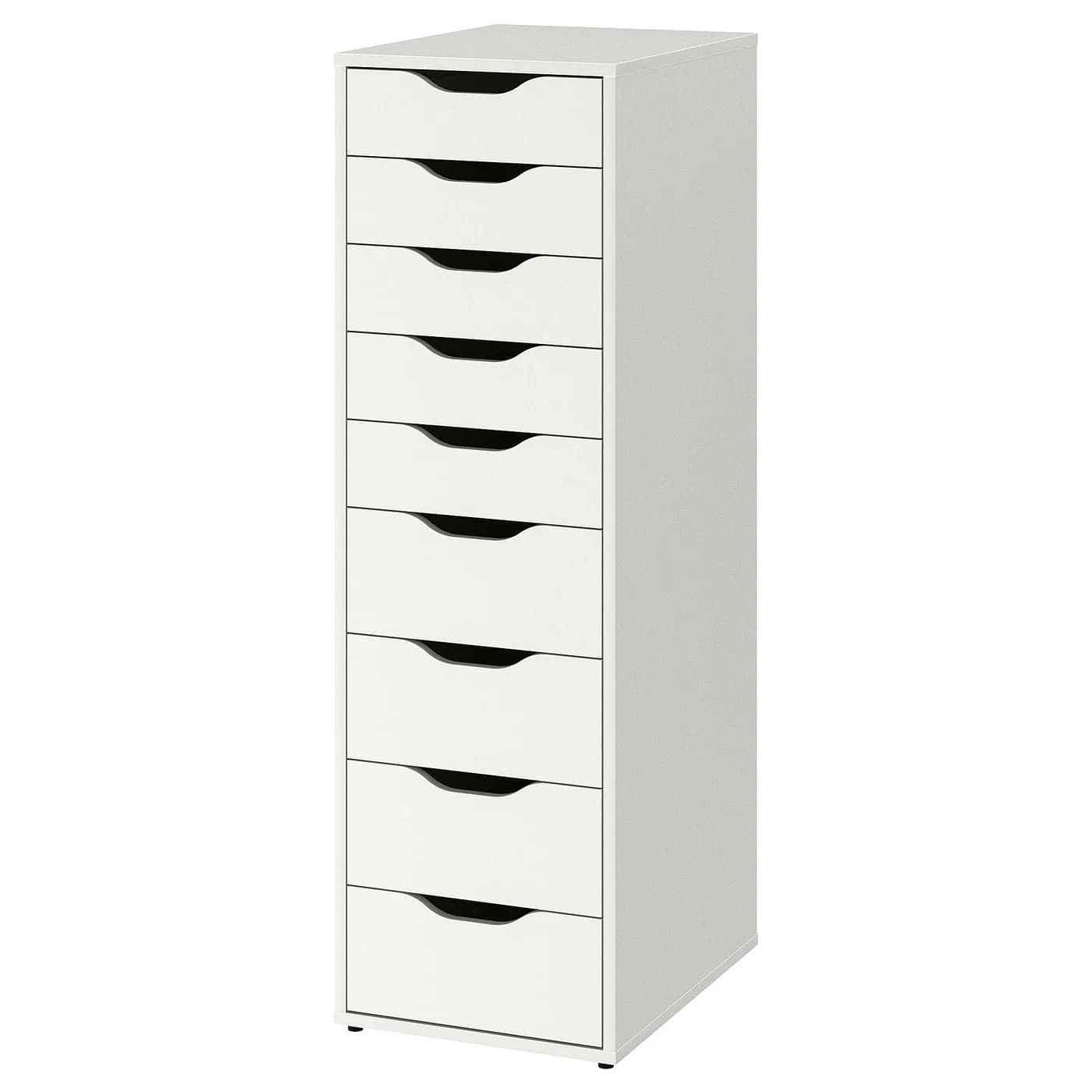 ALEX Drawer unit with 9 drawers - white 14 1/8x45 5/8 " - Image 1