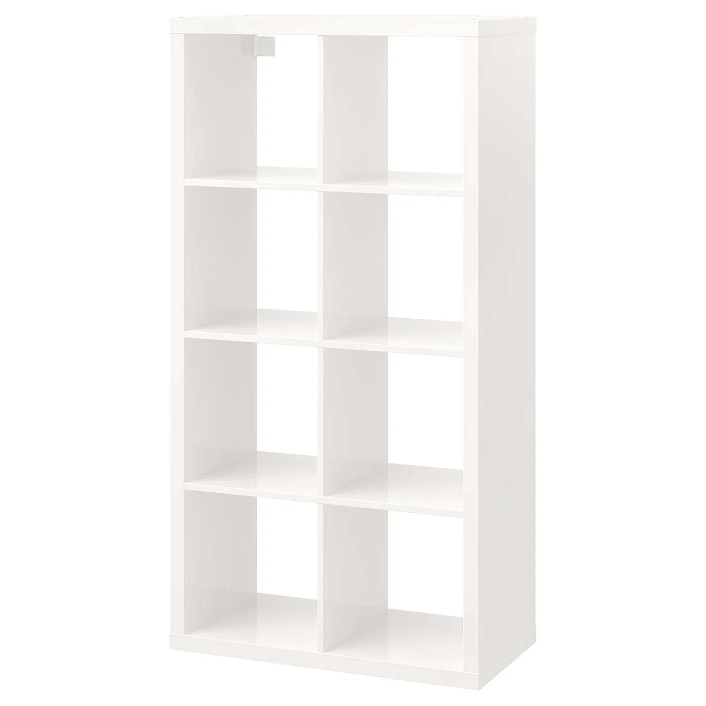 KALLAX Shelf unit - high gloss white 30 1/8x57 5/8 " - Image 1