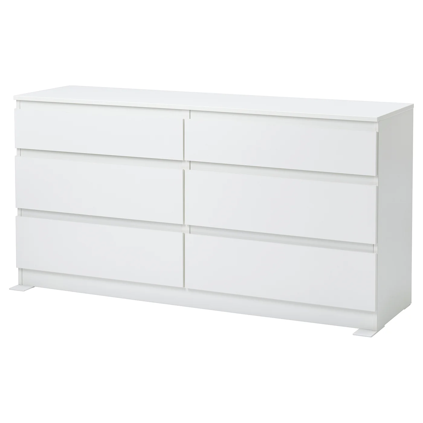 KULLEN 6-drawer dresser - white 55 1/8x28 3/8 " - Image 1