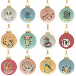 Harry Potter: Set of 12 Charms Mini Baubles Preorder - Merchoid UK - Image 1