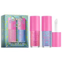 Kissing Jelly Twice Upon A Time Lip Oil Gloss Duo Makeup Gift Set - Image 1