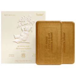 Soft Services x Vacation® — "VACATION" Buffing Bar Exfoliating Body Bar (2-pack) with Coconut, Pineapple & Solar Notes - Image 1