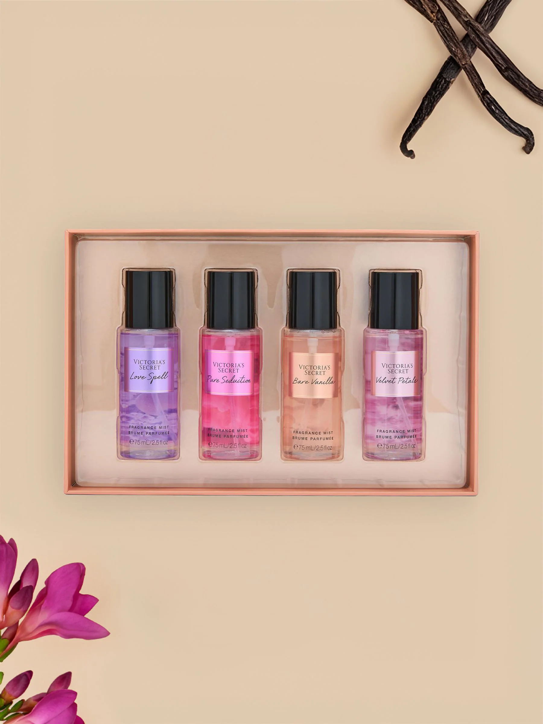 Victoria's Secret Assorted 4 Piece Mini Mist Set - Image 1